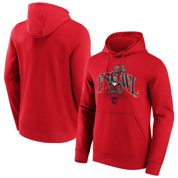 Men's Florida Panthers Red Hometown Graphic Hoodie
